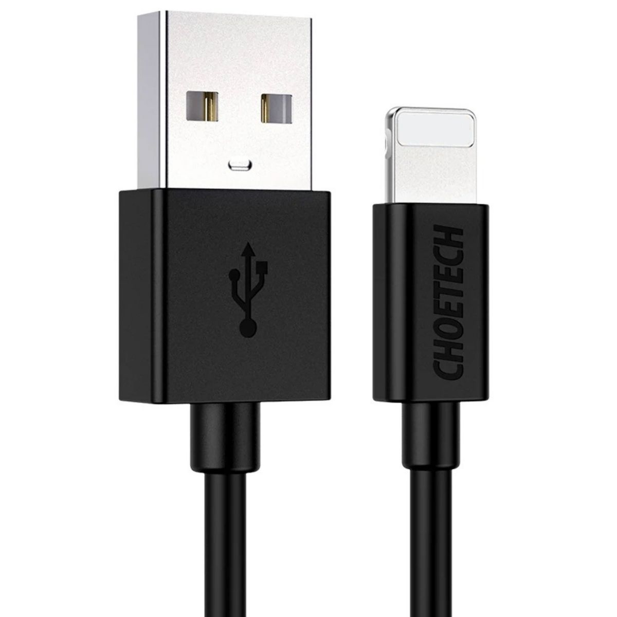 Cáp sạc nhanh MFI Usb to Light-ning 2.4A Choetech Series IP00 (Hàng chính hãng)