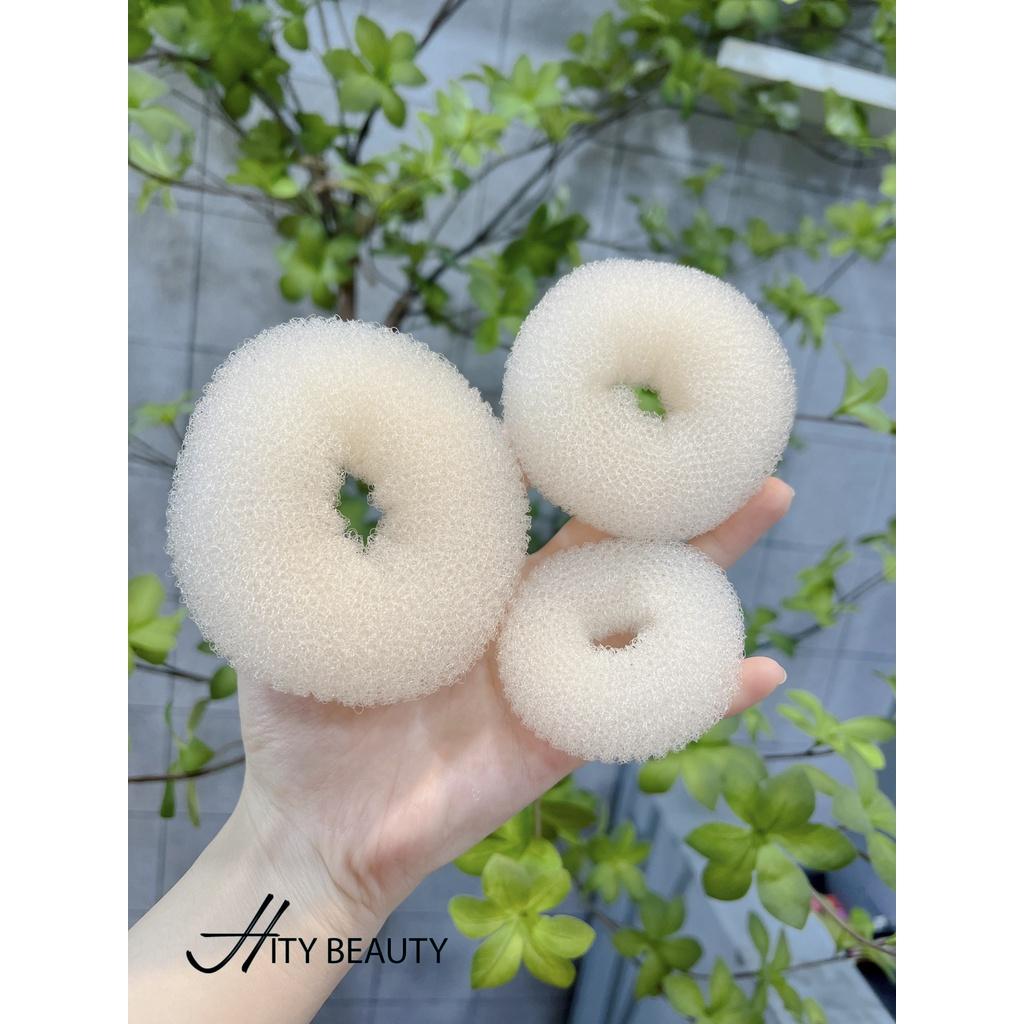 Độn phồng tóc bộ 3 kích thước S M L chuyên làm tóc, cao cấp makeup chuyên nghiệp - Hity Beauty