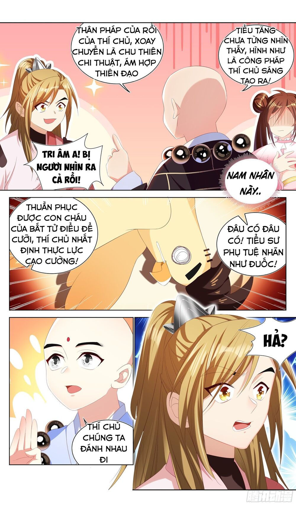 hệ thống ép ta làm nhân vật phản diện chapter 45 14