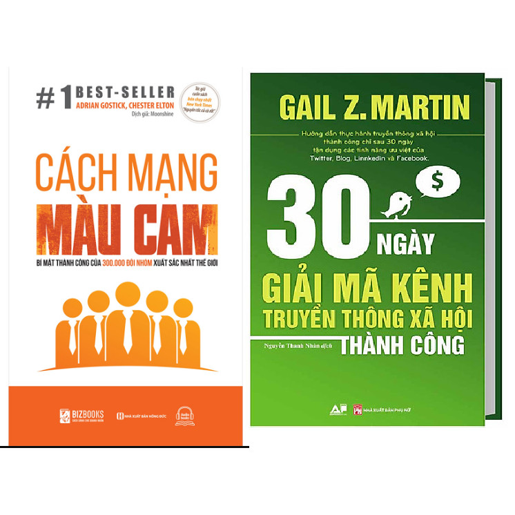 Combo 30 Ngày Giải Mã Kênh Truyền Thông Xã Hội Thành Công+Cách Mạng Màu Cam – Bí Mật Thành Công Của 300.000 Đội Nhóm Xuất Sắc Nhất Thế Giới