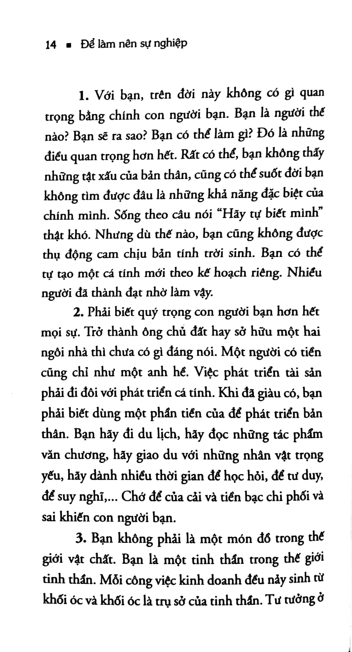 Để Làm Nên Sự Nghiệp (Tái Bản 2023)