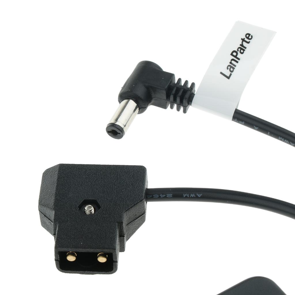 D Tap to DC Barrel Cable Adapter Plug for Anton Bauer