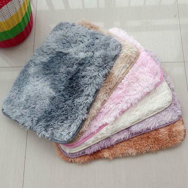 THẢM LAU CHÂN LÔNG LOANG MỘT MÀU SIÊU SANG - KT 40X60CM