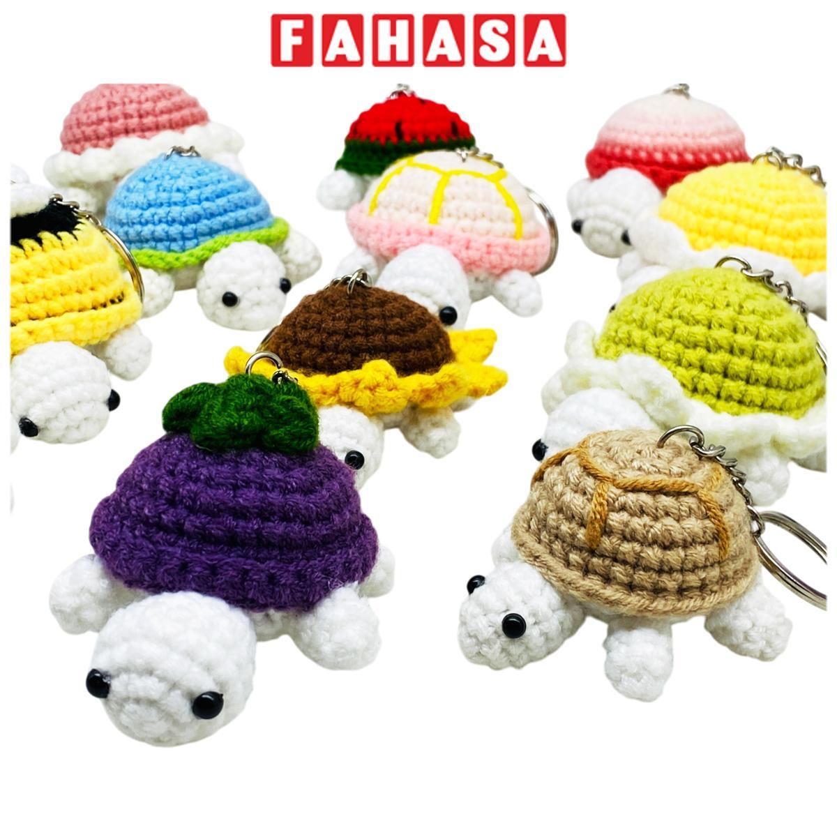 Móc Khoá Len Thủ Công Hình Rùa - Mẫu 5