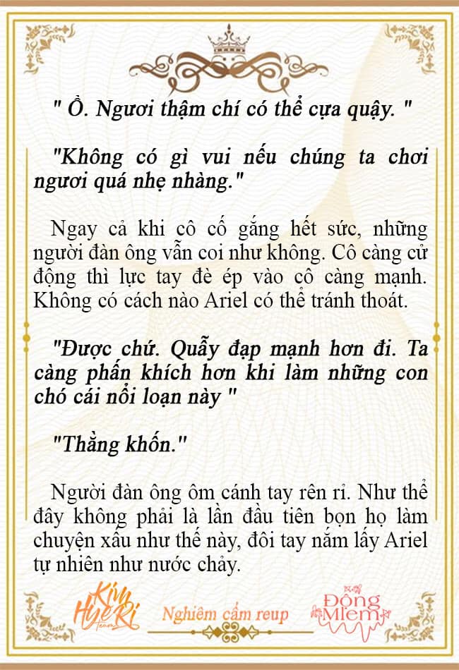 [novel 18+] ariel, thánh nữ dâm đãng chapter 44 7