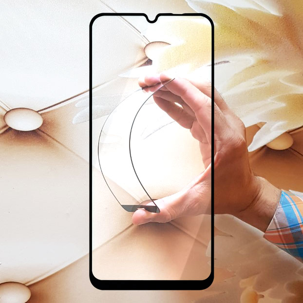 Miếng kính cường lực cho Xiaomi Redmi 9A, Redmi 9C Full màn hình - Đen