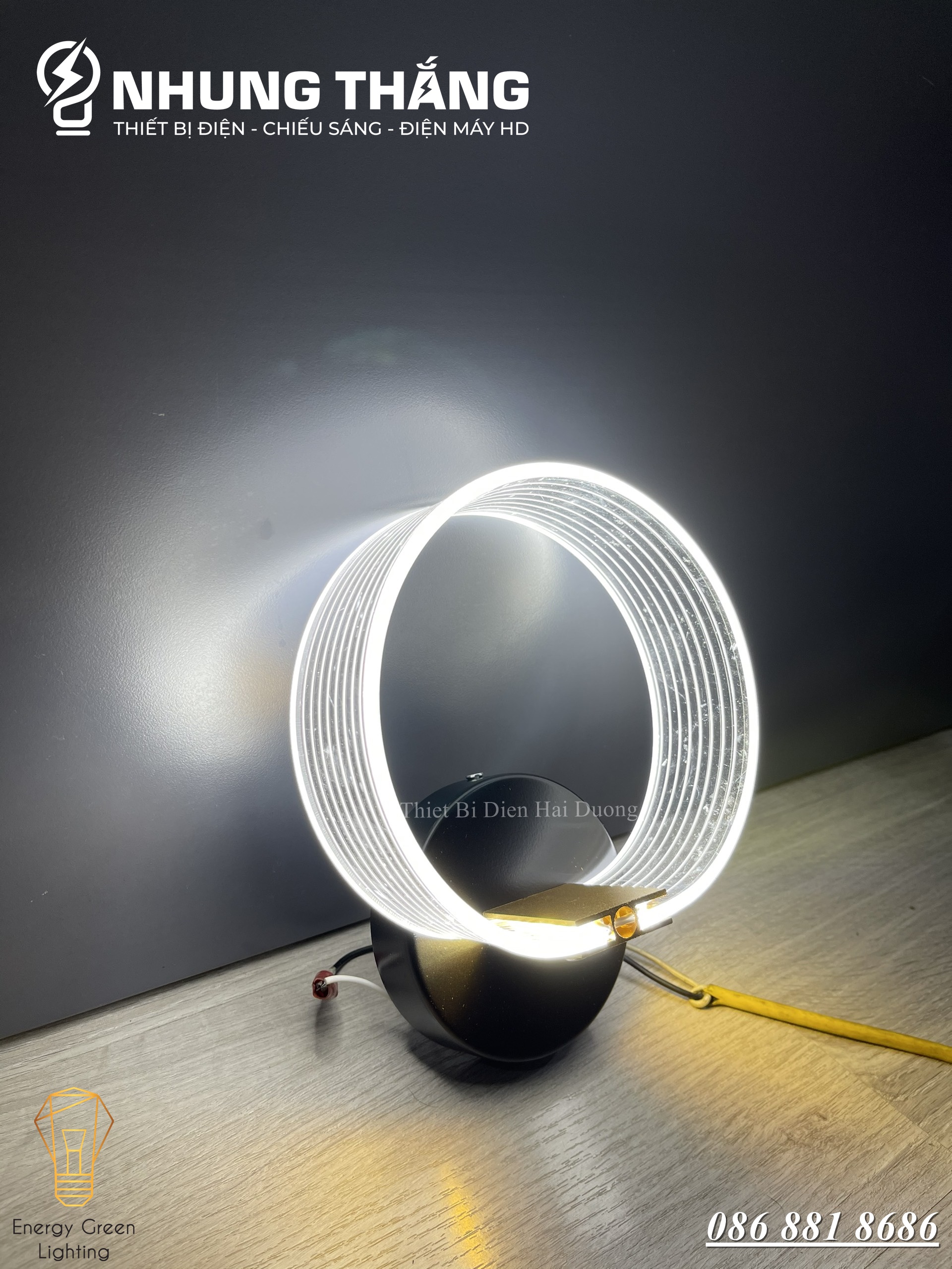 Đèn LED Gắn Tường Retro DT-280 - Trang Trí Trong Nhà , Cầu Thang , Hành Lang - 3 Chế Độ Ánh Sáng - Có Video