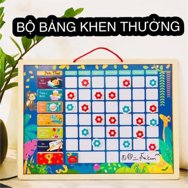 Bảng Khen Thưởng màu sắc Giúp bé kỷ luật hơn