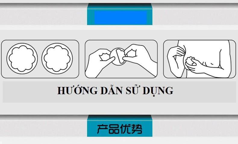 Hộp 30 Miếng Dán Ngực Dùng 1 Lần - MIếng Dán Nhũ Hoa Hot Trend