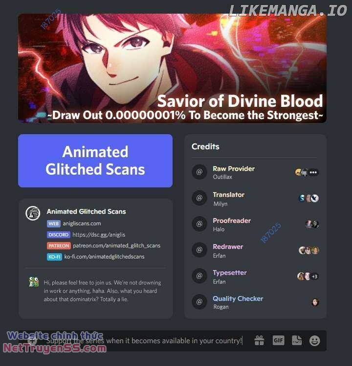 Huyết Thánh Cứu Thế Chủ~ Ta Chỉ Cần 0.0000001% Đã Trở Thành Vô Địch chapter 63 1