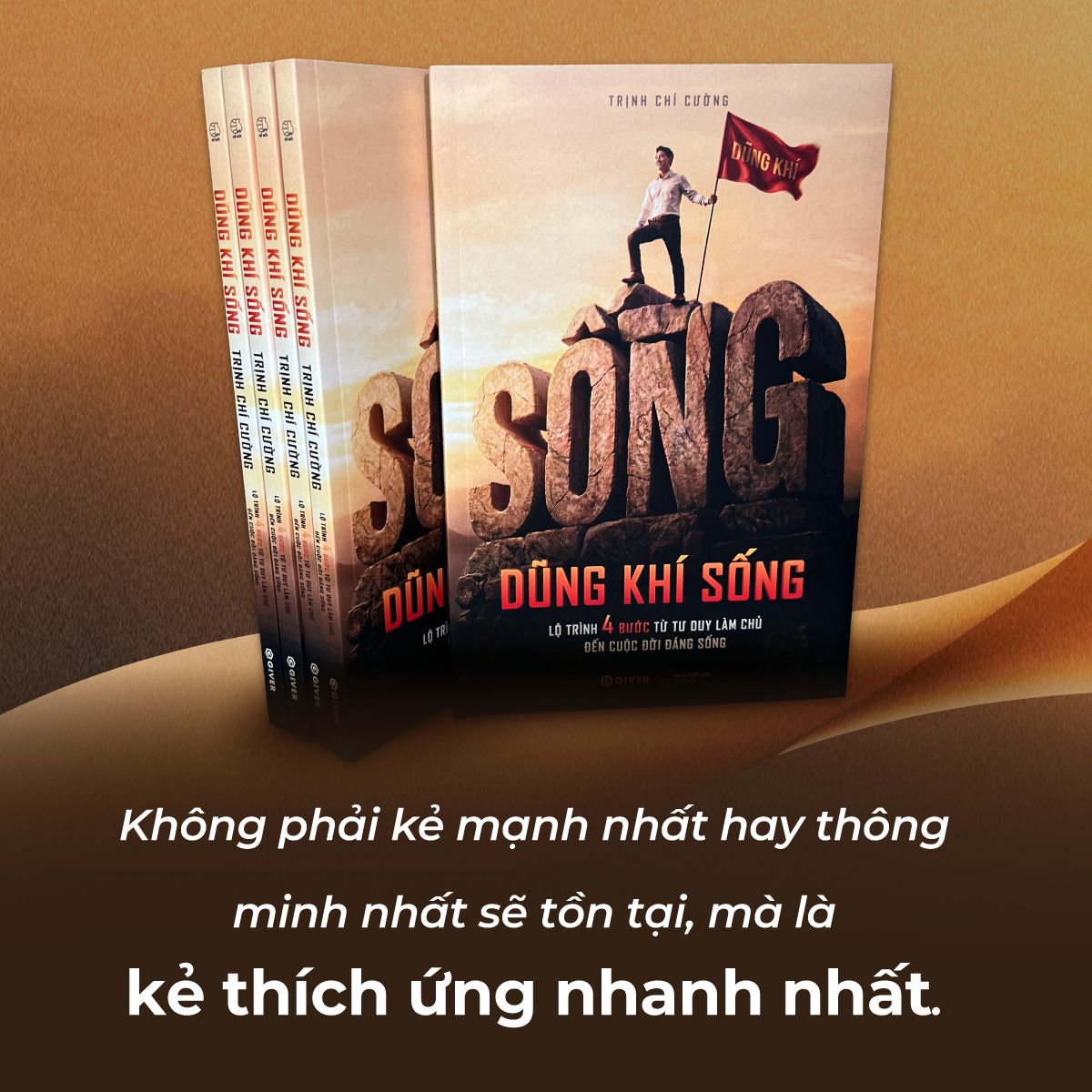 Sách - Dũng Khí Sống - Lộ Trình 4 Bước Từ Tư Duy Làm Chủ Đến Cuộc Đời Đáng Sống