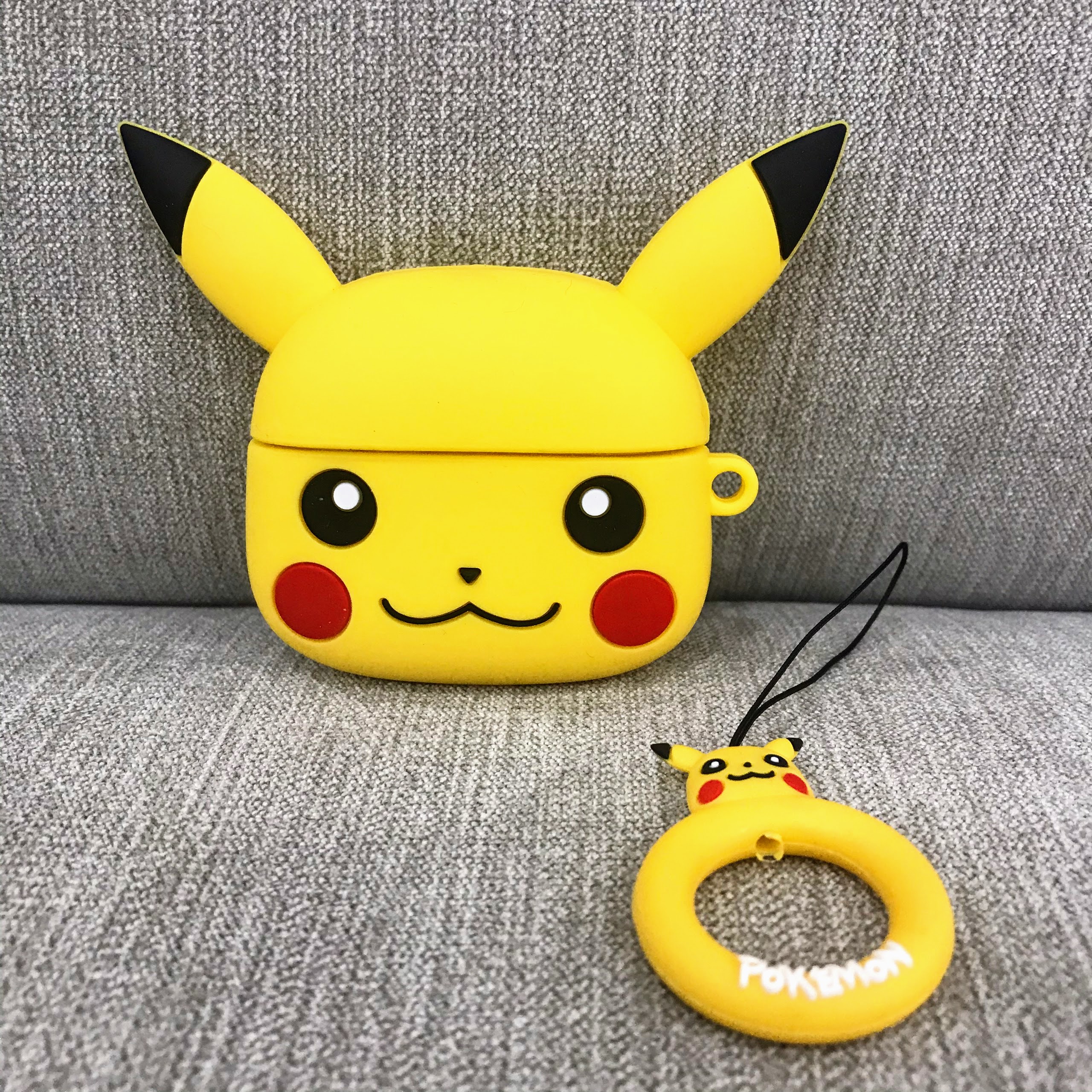 Case Airpods Pro Cao Cấp - Ốp Bảo Vệ Dành Cho Airpods Pro - Pikachu