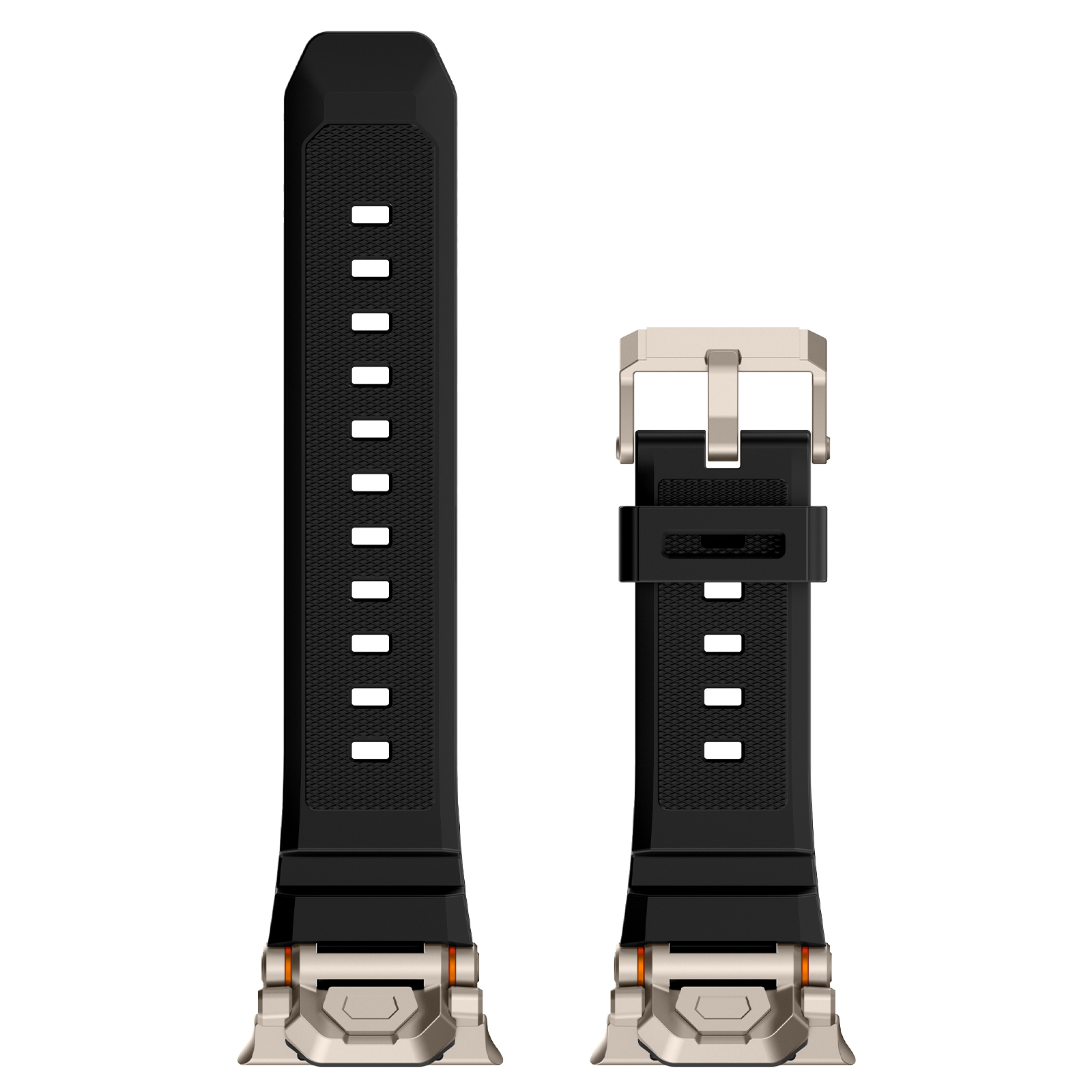 Dây Silicone Đầu Nối Kim Loại Pioneer cho Apple Watch Ultra 1/2 &amp; Apple Watch Series 4/5/6/7/8/9/SE/10 Size 44/45/46/49mm - Hàng Chính Hãng