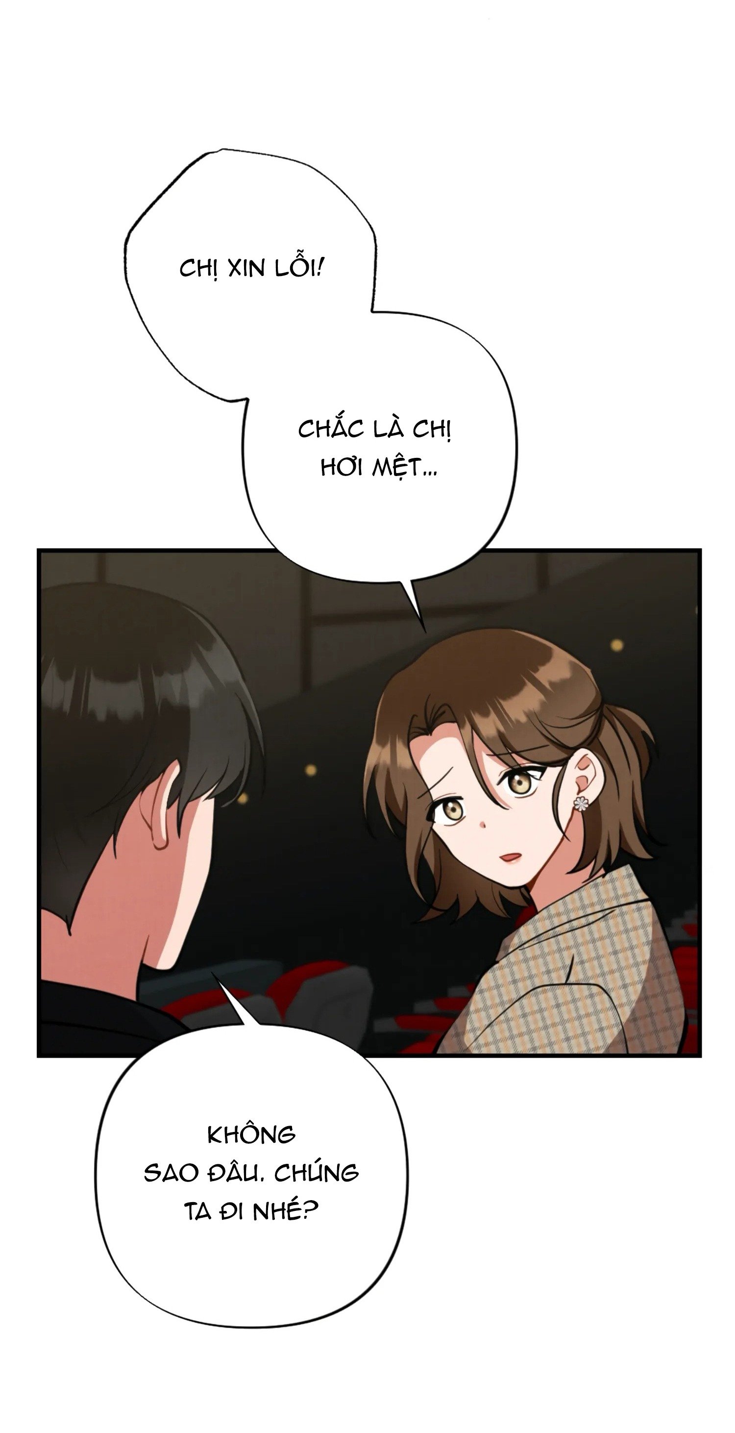 [18+] bạn của em trai không thể to như vậy! chapter 14.2 35