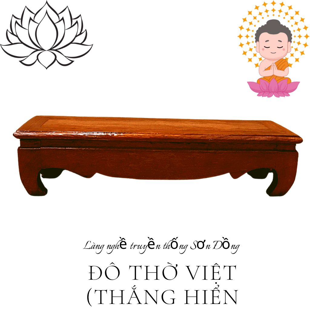 Đế kê khung ảnh/ kê tượng ông tài ông địa