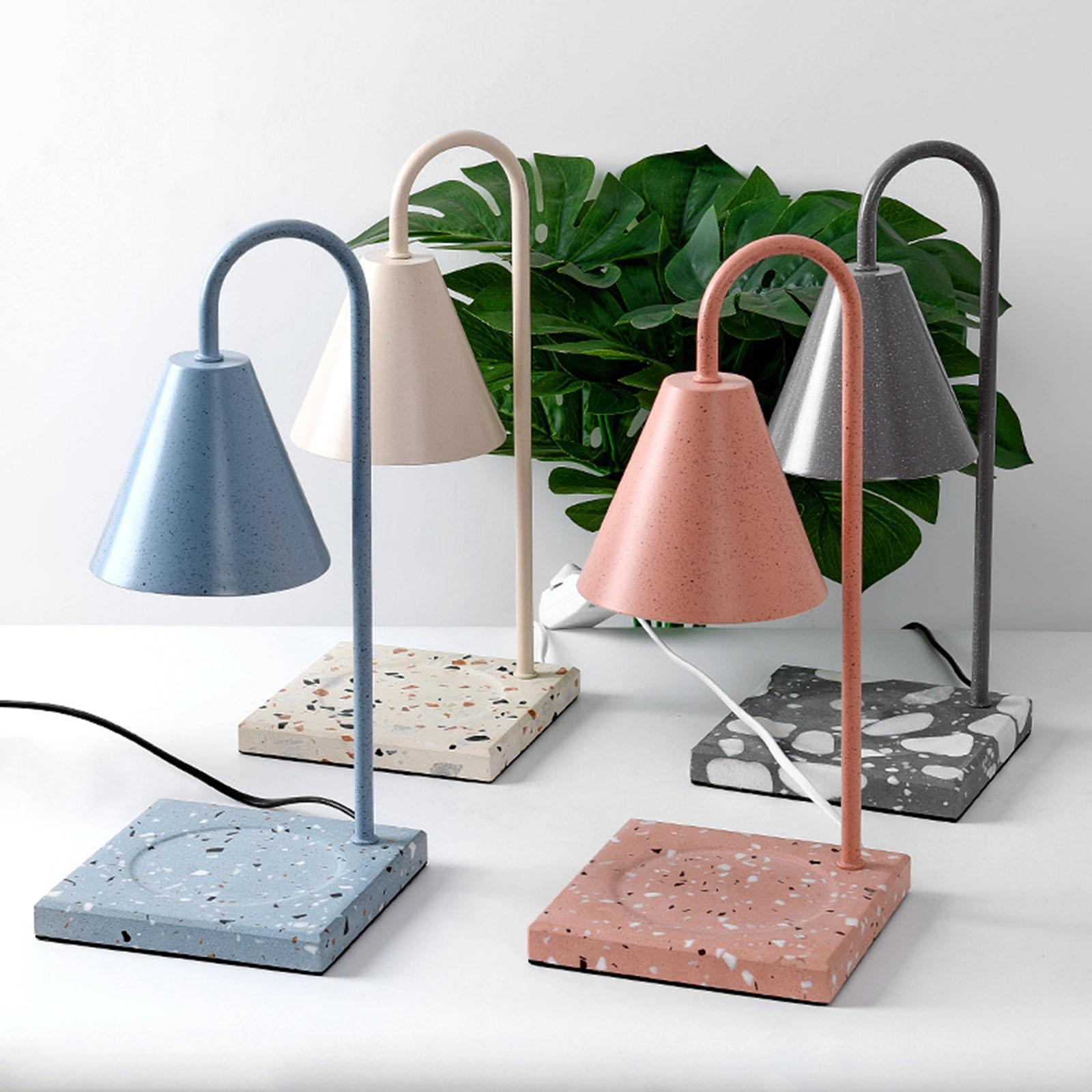 Candle Melting Light Dimmable Candle Holders Decor ,Desktop Lamp, Sleep Aid Lamp Diffuser for Bedroom Office Dormitory Hotel ,Living Room