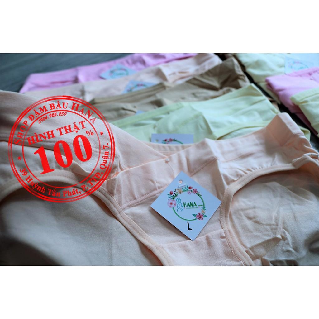 COMBO 5 QUẦN LÓT BẦU CẠP CHÉO 100% COTTON