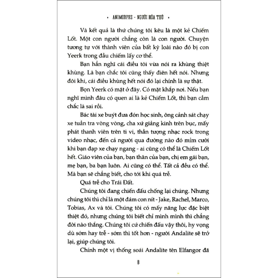 Animorphs - Người Hóa Thú - Tập 9 - Bí Mật