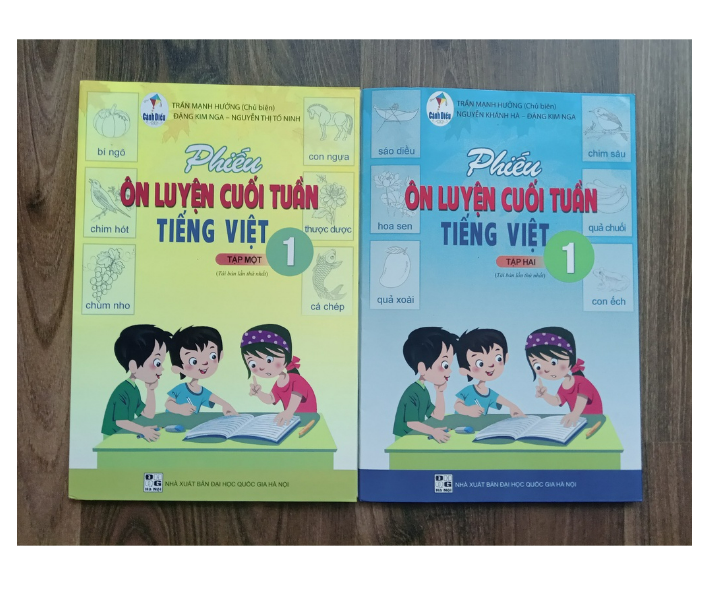 Sách - Phiếu ôn luyện cuối tuần Tiếng Việt 1 Tập 1 ( Cánh diều )