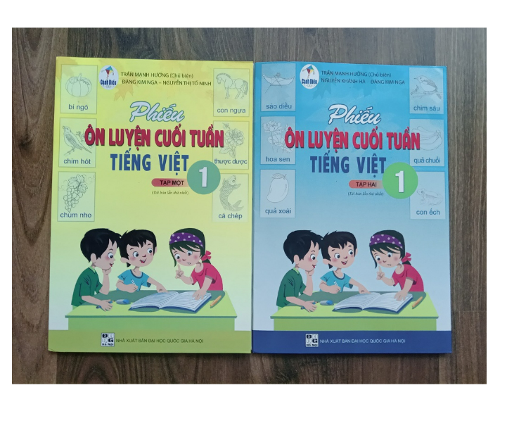 Sách - Phiếu Ôn Luyện Cuối Tuần Tiếng Việt lớp 1 tập 2