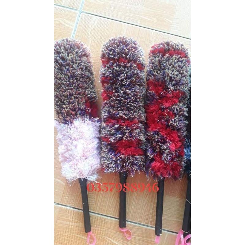 Combo 2 cây CHỔI QUÉT BỤI bàn ghế, bụi ô tô Dài 40cm