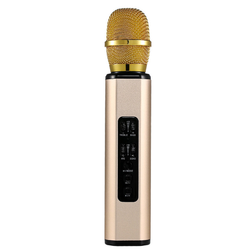 Micro Karaoke Không Dây Kiêm Loa Bluetooth PKCB - Hàng Chính Hãng