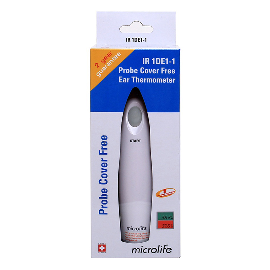 Nhiệt Kế Hồng Ngoại Đo Tai Microlife IR1DE1-1