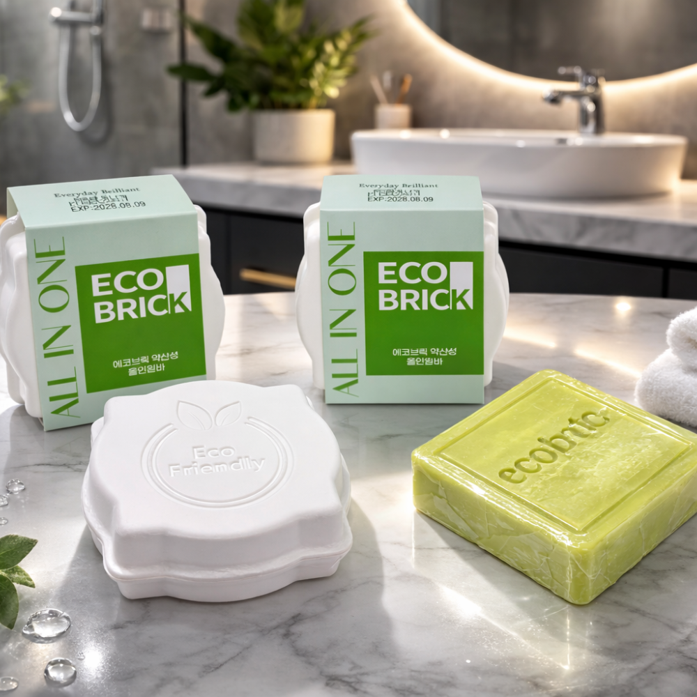 Combo 2 xà bông EcoBrick All-in-One