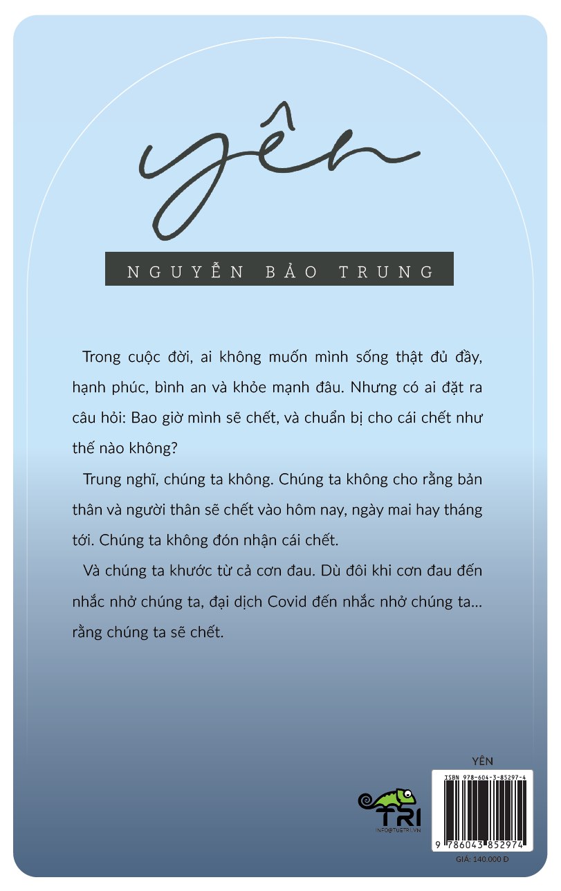 Combo sách: Vô Thường + Yên - Nguyễn Bảo Trung - Tuệ Tri