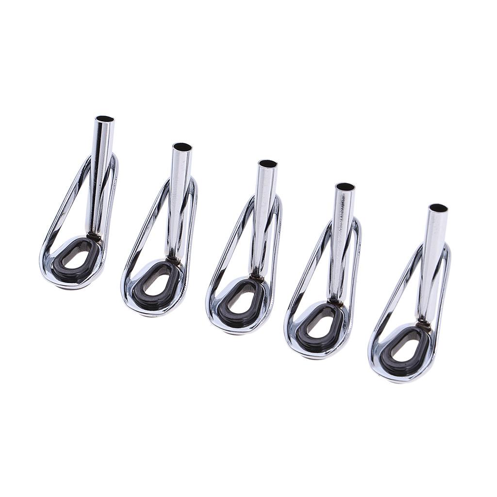 5pcs 26mm Fishing Top Rings Rod Pole Repair Kit Line Guides Eyes Stainless