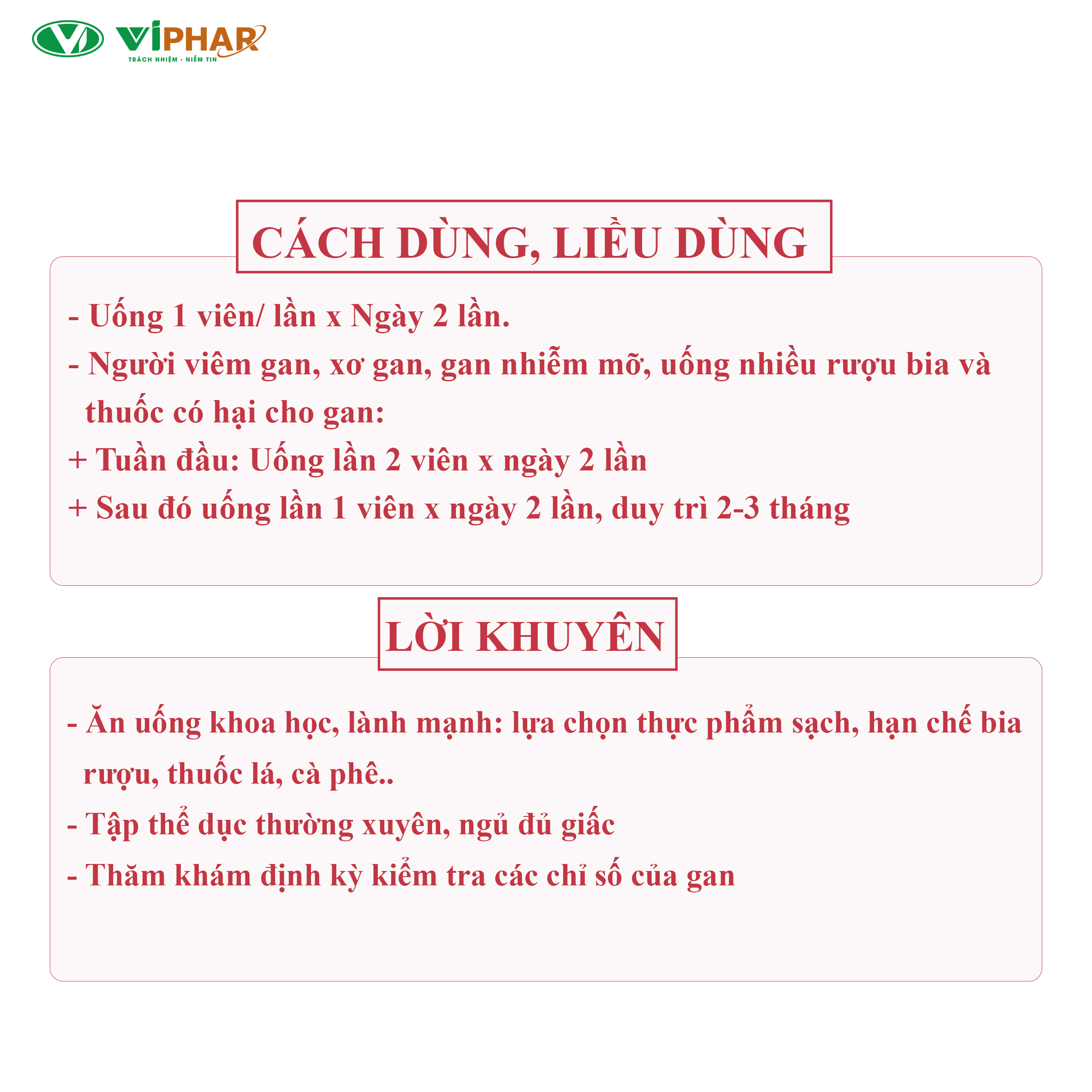 Viên Uống Hỗ Trợ Giải Độc Bổ Gan, Giảm Men Gan, Gan Nhiễm Mỡ, Viêm Gan Xơ Gan, Giải Rượu Bia GS1 VIPHAR Hộp 30 Viên