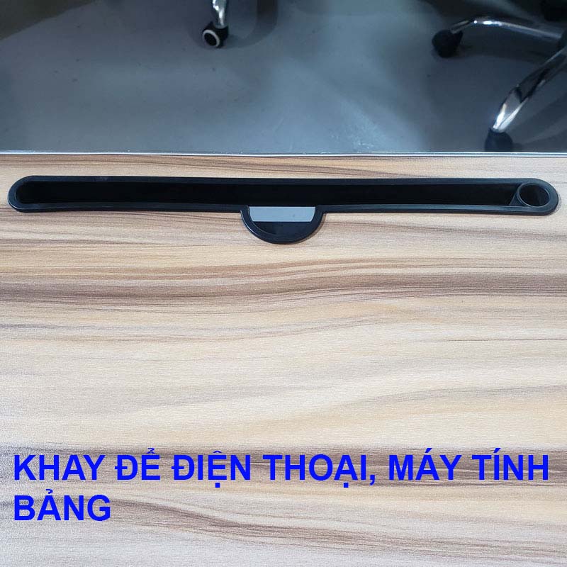 Bàn ăn dành cho xe lăn, Mặt bàn gỗ, Hệ thống bát sắt cực kì chắc chắn, Tháo tác tháo lắp đơn giãn - Hàng chính hãng NIKITA