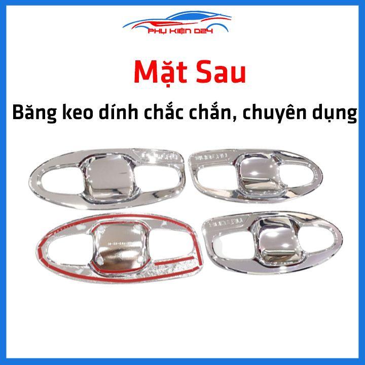 Ốp hõm mạ crom Subaru Forester 2020-2021 sáng bóng chống trầy bảo vệ cửa xe ô tô