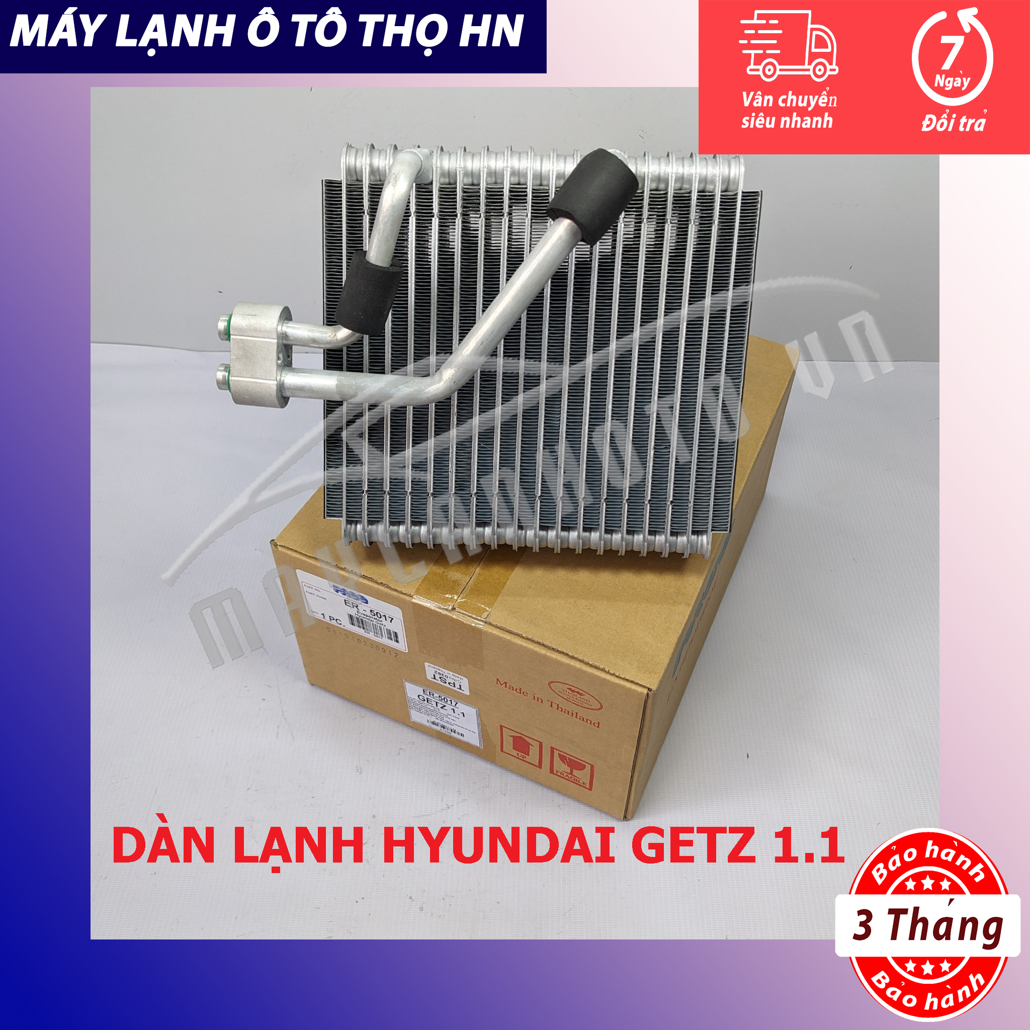 Dàn lạnh Hyundai Getz 1.1 2006-2011 hàng xịn Thái Lan / Hàn Quốc