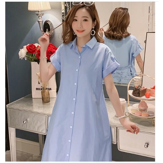 ĐẦM BẦU VÁY BẦU CÔNG SỞ SƠ MI