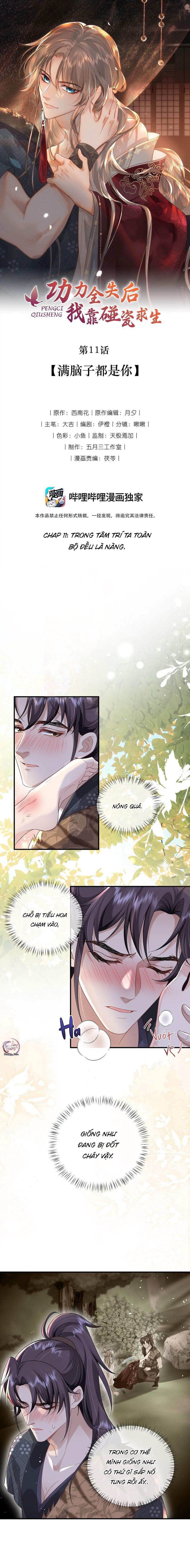 sau khi mất hết công lực, ta được tên ngốc nuôi chapter 11 1
