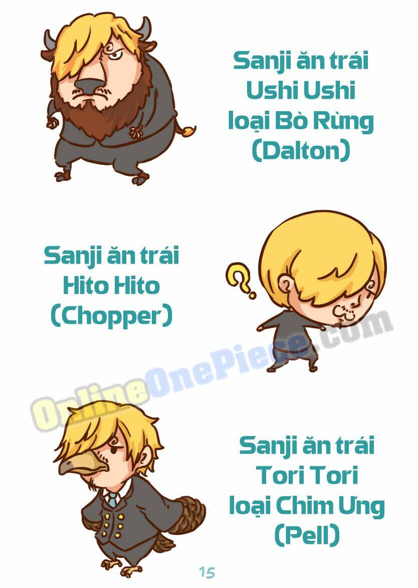 sanji và trái cây ác quỷ chapter 2 2