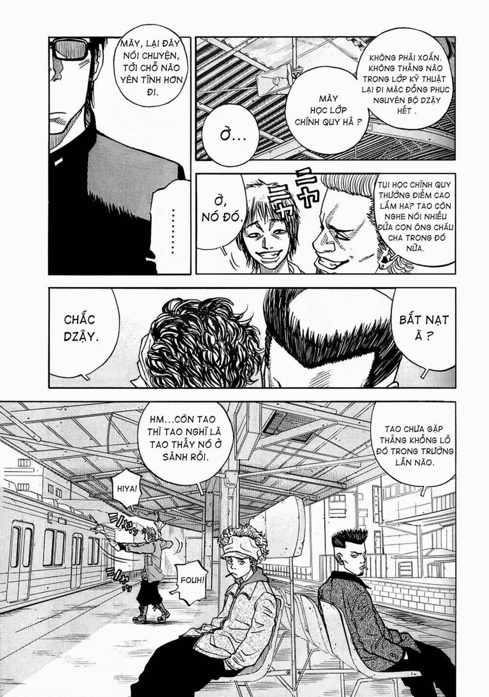 gang king-băng đảng học đường chapter 12 4