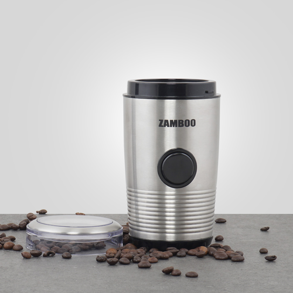 Combo máy pha cà phê Espresso Zamboo ZB-68CF + máy xay ZB100g - hàng chính hãng