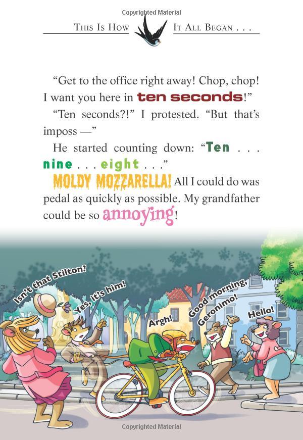 Sách ngoại văn: Geronimo Stilton #69: Hug a Tree, Geronimo