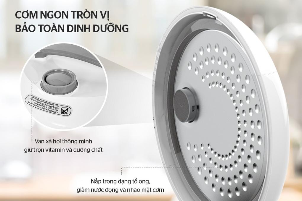 Nồi cơm điện 1.8L Sunhouse SHD8603 - hàng chính hãng