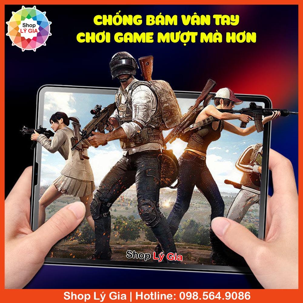 Kính cường lực nhám chống bám vân tay cho iPad Pro 11', Air 1/2/3/4, Mini 1/2/3/4/5/6, Gen 2/3/4/5/6/7/8/9)