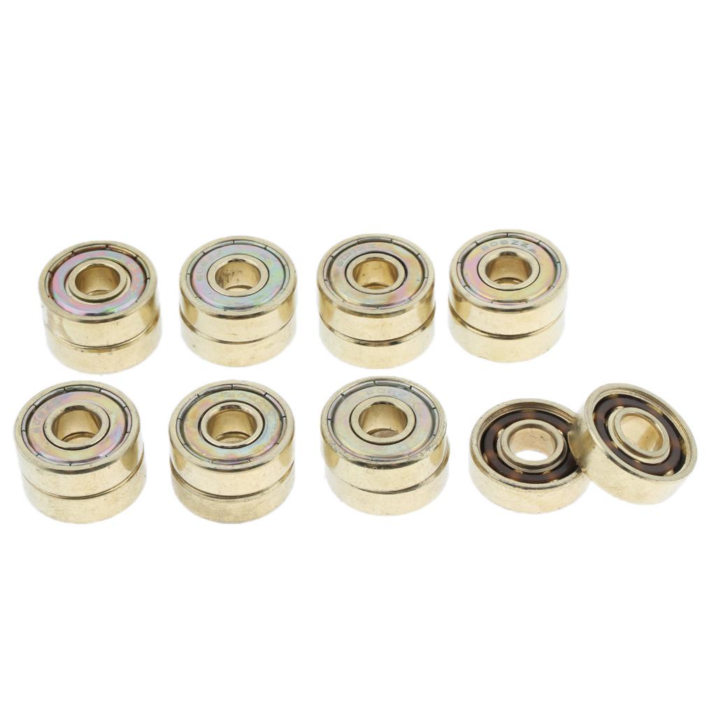 16x 608 ZZ Super Fast Skate Board, Scooter, Inline and Roller Skate Bearings