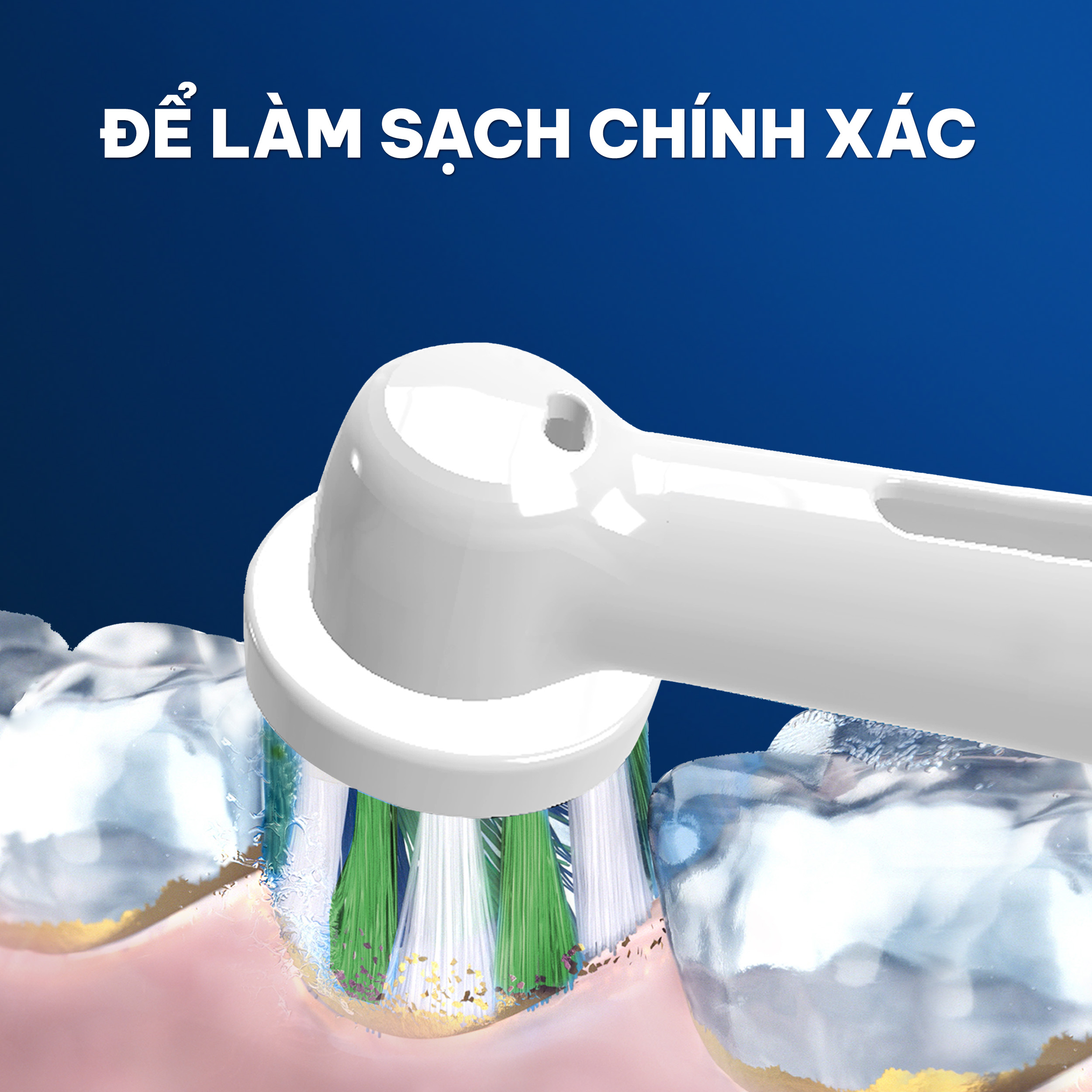 Đầu bàn chải Oral-B CrossAction- Hàng chính hãng 100%