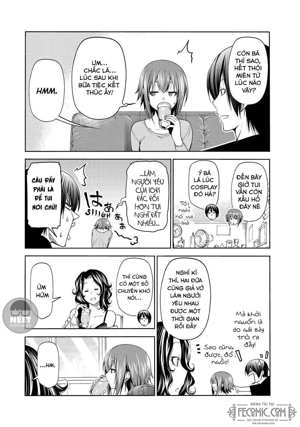 cô gái thích lặn - grand blue chapter 76 50