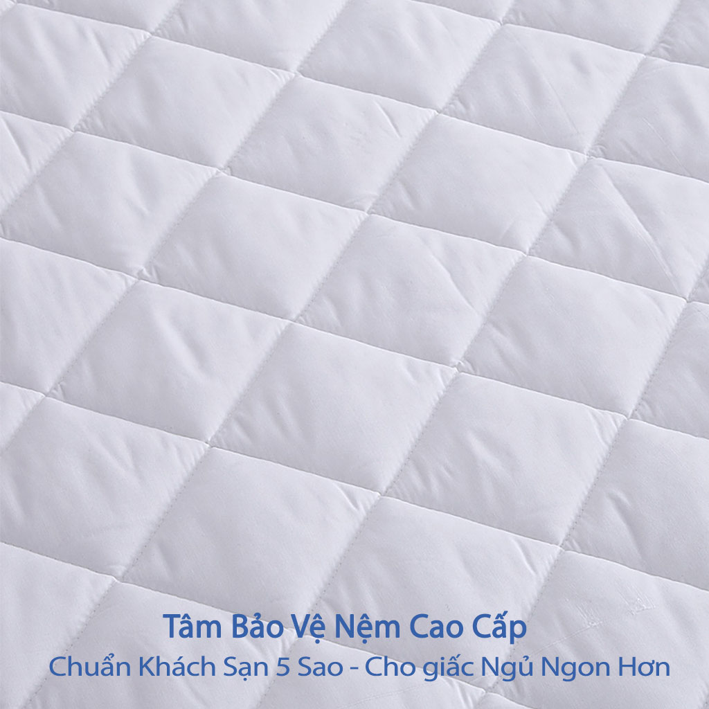 Tấm Bảo Vệ Nệm Chống Thấm Nước Cao Cấp Chuẩn Khách Sạn 5 Sao Tấm Lót Nệm Giường Ngủ Chống Thấm Bảo Vệ Nệm Trải Giường Cao Cấp Tấm Bảo Vệ Nệm Đệm Mỏng Lót Giường Ngủ Chống Thấm Cho Bé