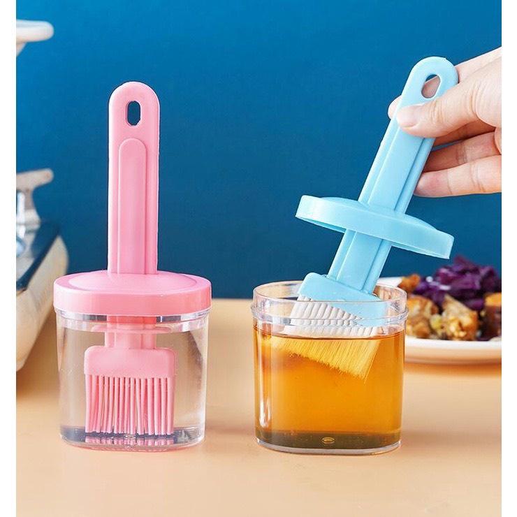 Chổi Quét Dầu Ăn Kèm Lọ Đựng Dầu Đa Năng Tiện Lợi