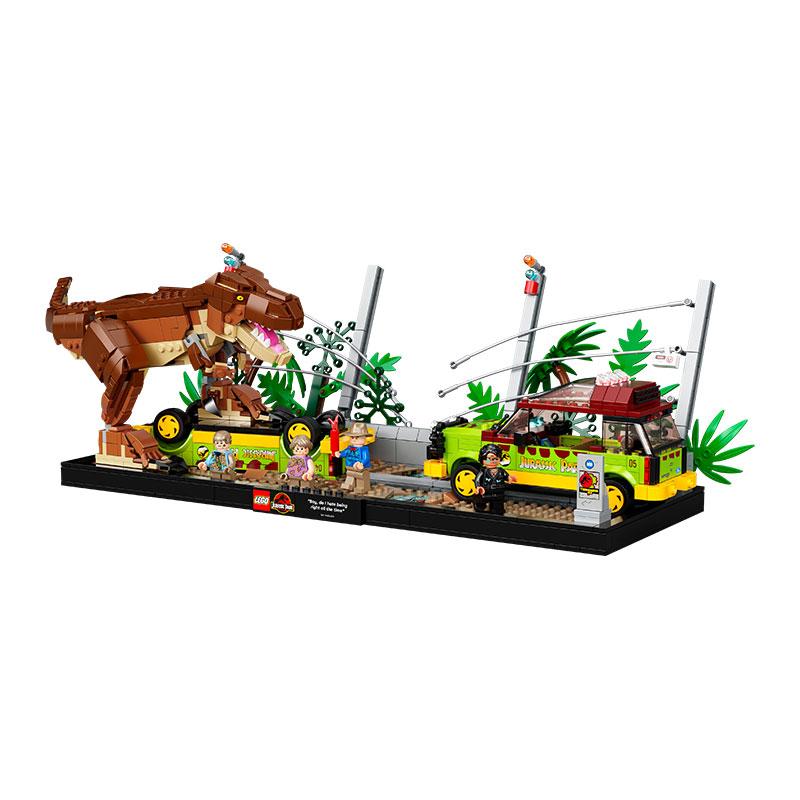Đồ Chơi LEGO Khủng Long Bạo Chúa Xổng Chuồng 76956