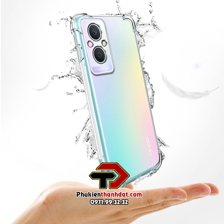 Ốp lưng dành cho OPPO Reno7 5G, Reno7 Z 5G, OPPO A96 5G trong suốt chống sốc bảo vệ camera sau