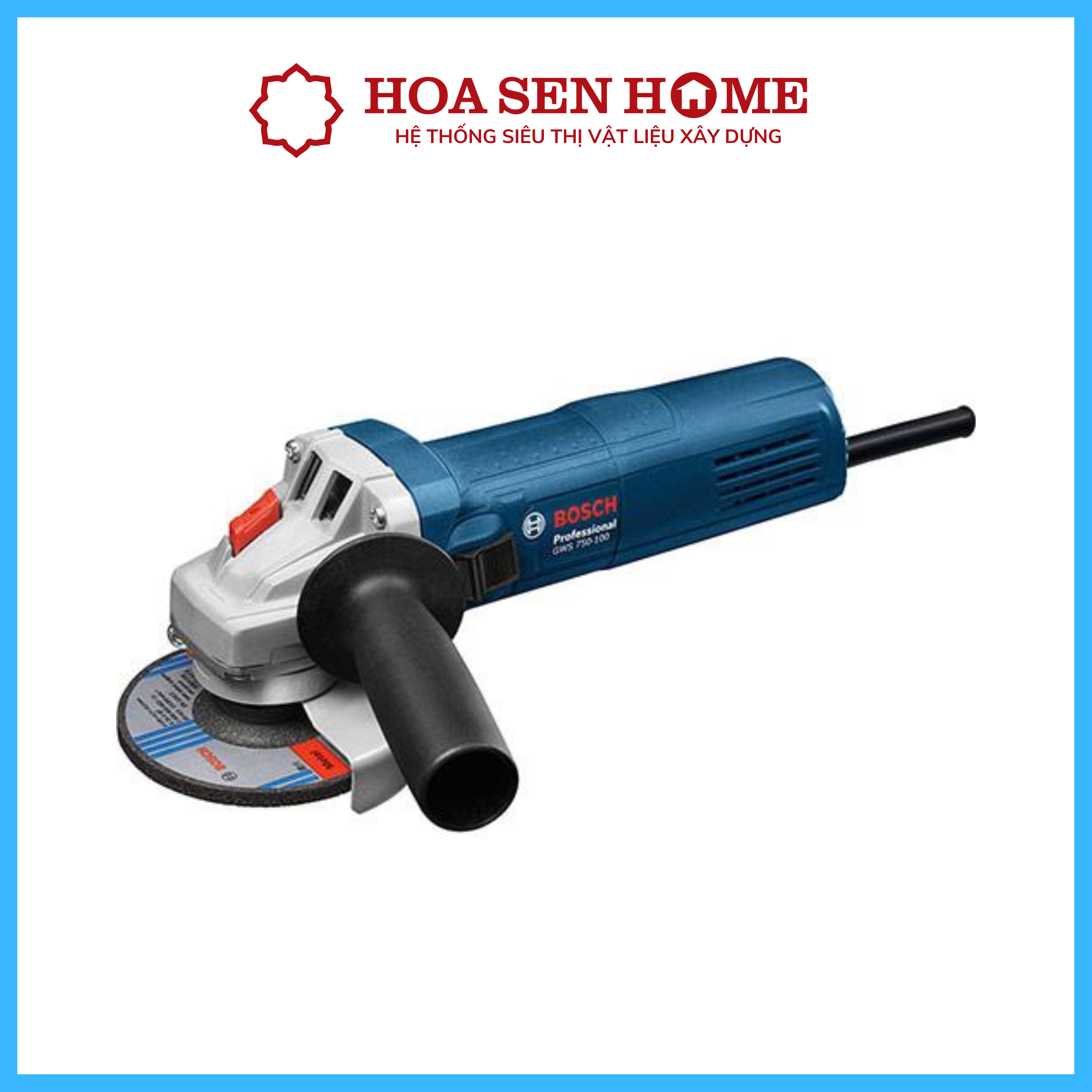 Máy mài góc GWS 750-100 BOSCH: 750W